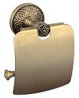 Держатель для туалетной бумаги Милано бронза закрытый 9626 - Изображение №4