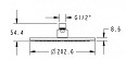 Комплект смесителей AQVARODOS Terra (90441R Смеситель + RB007CP Смеситель + J06 Держатель лейки + AQUA шланг(1.5) + 004CP Верхний душ + 005CP Кронштейн + FO3 Лейка) - Изображение №9