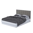 Ліжко Астрід 1600 с підйомним механізмом сірий - Зображення №5
