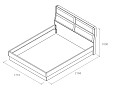 AVANGARD Ліжко 1600 з підйомним механізмом (1-5) - Зображення №8