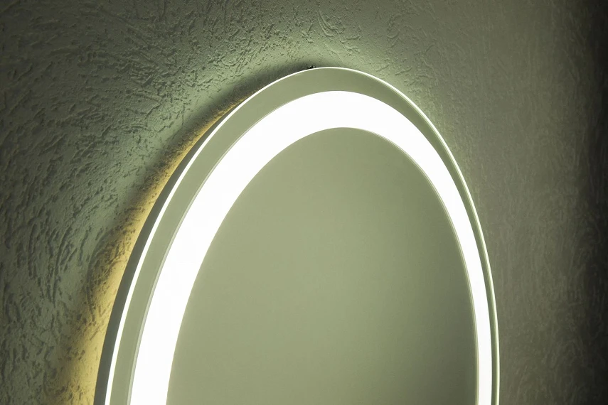 Зеркало круглое Омега R-line D-95 с LED подсветкой - Изображение №5