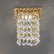 Лите точкове освітлення - кришталь Schoeler Французьке золото NERVILAMP Z13 - Зображення №1