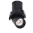 GARDA LED точкове світло вмонтоване (SWIVEL) BLACK 12W 3000K - Изображение №3