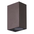 KANDANCHU настінне світло вуличне SQU.2L GU10 CORTEN - Изображение №3