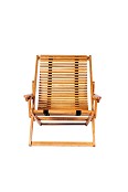 CHALET CHAIR WOOD Крісло шезлонг 760х940х810 дуб, колір венге Woodsun - Зображення №3