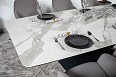 Стіл BELFORT 260х120х76 Laminam Bianco Statuario Venato (5mm) - Зображення №13