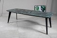 Стіл DETROIT 240х100х76 Laminam Verde Alpi Lucidato (5mm) - Зображення №11