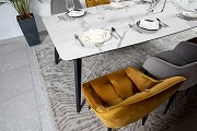 Стіл DETROIT 260х120х76 Laminam Bianco Statuario Venato (5mm) - Зображення №1