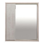Зеркало Шельф (нордленд) 75 см со шкафом слева - Изображение №1