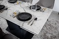 Стіл ЛУАРА 160(200)*90*76 Laminam Invisible white (5mm) - Зображення №20