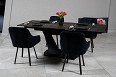 Стол ЛУАРА 160(200)*90*76 Laminam Naturali Noir Desir (3мм) - Изображение №9