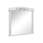 Зеркало Микела 100 см белое - Изображение №1