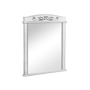Зеркало Микела 80 см белое - Изображение №1