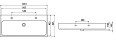 Тумба Венеция напольная 100 см Белая с умывальником Пинто (под 2 смесителя) - Изображение №15
