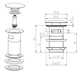 Змішувач для раковини Matteo 90893 + донний клапан 3008 - Зображення №24