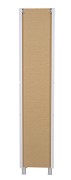 Пенал Венеция напольный 40 см Белый c корзиной для белья (правый) - Изображение №10