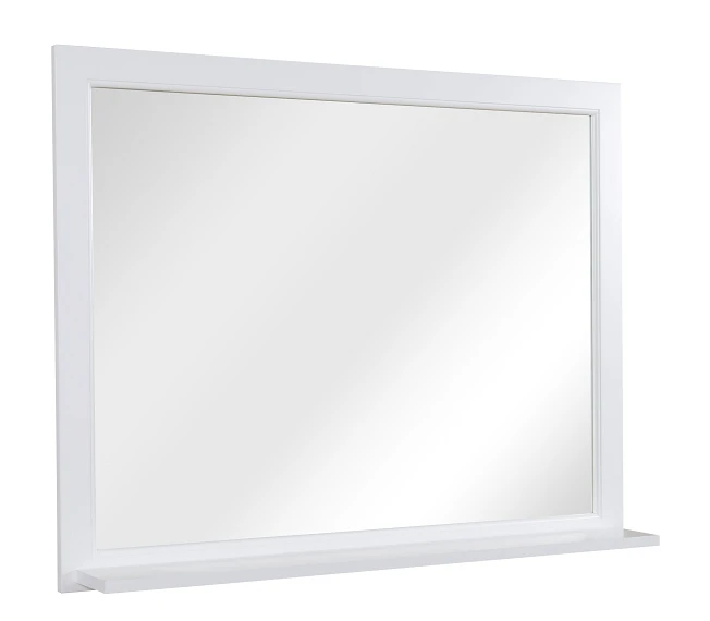 Дзеркало Ліана біле 100 см - Зображення №2