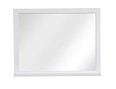 Зеркало Лиана белое 100 см - Изображение №8