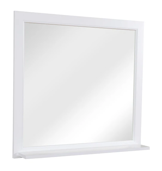 Зеркало Лиана белое 90 см - Изображение №2