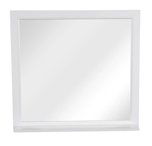 Зеркало Лиана белое 90 см - Изображение №4