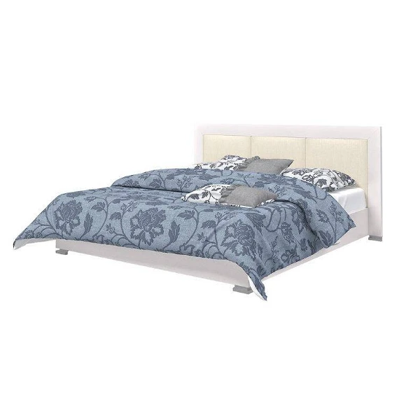 Ліжко Карат 1600 з Підйомним Механізмом White Gloss - Зображення №2