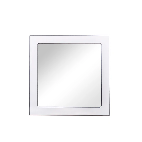 Зеркало Беатриче 80 см белый патина хром - Изображение №3